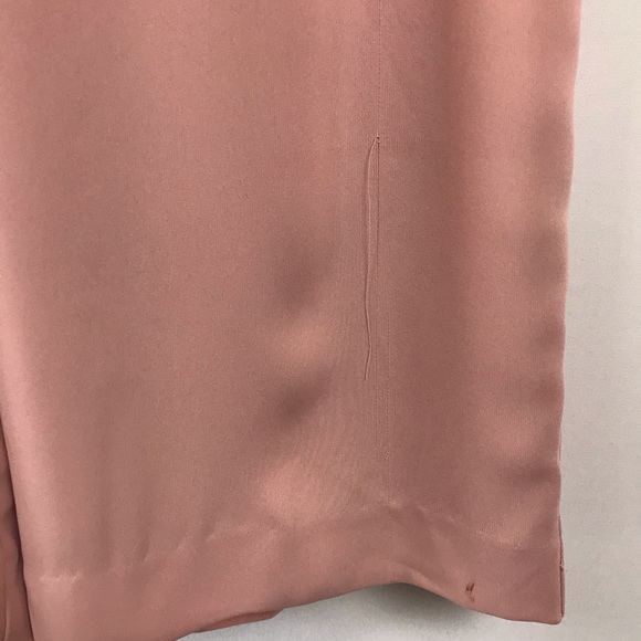 Tahari Blush Pink Self Tie Sleeveless Jumpsuit - Picture 15 of 16